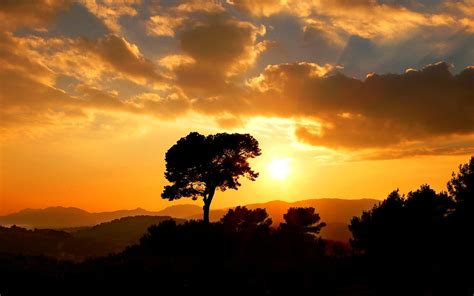 Sfondo Tramonto Natura Nuvole Migliori Sfondi