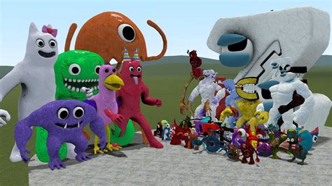 New Garten Of Banban Vs All Alphabet Lore A Z Others In Garry S Mod