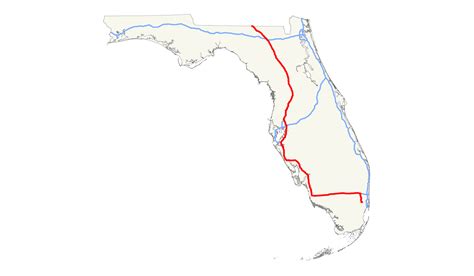 I 75 Map Of Florida Road Map Of The United States