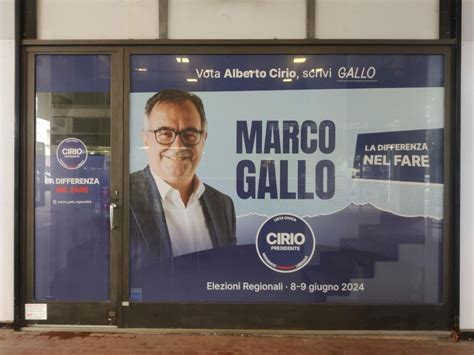 Elezioni Regionali Marco Gallo Inaugura La Sede Del Suo Comitato