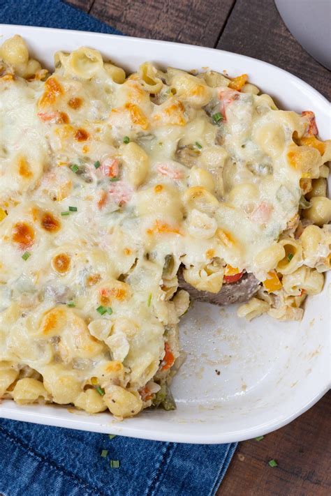 High Protein Cheesesteak Casserole Recipe - The Protein Chef