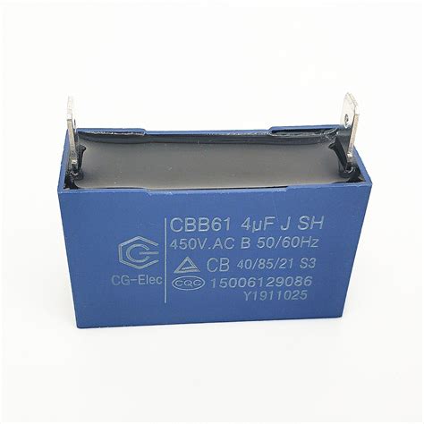 Good Stability Capacitor Uf V Ac Cbb Capacitor For Fan Capacitor