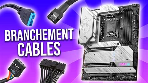 Comment Brancher Les Cables De Son Pc Gamer Tuto C Ble Management