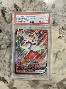 Cinderace Vmax Shining Fates Holo Psa Price Guide