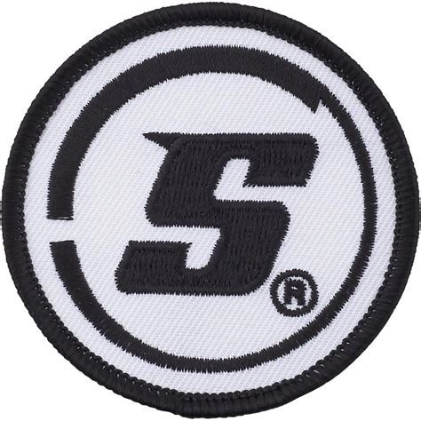 Speedway Motors Round Wheel Logo Patch, 2-1/2 Inch