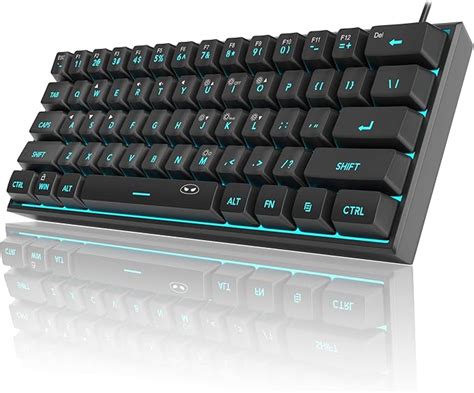 Amazon MageGee Mini 60 Gaming Keyboard RGB Backlit 61 Key Ultra