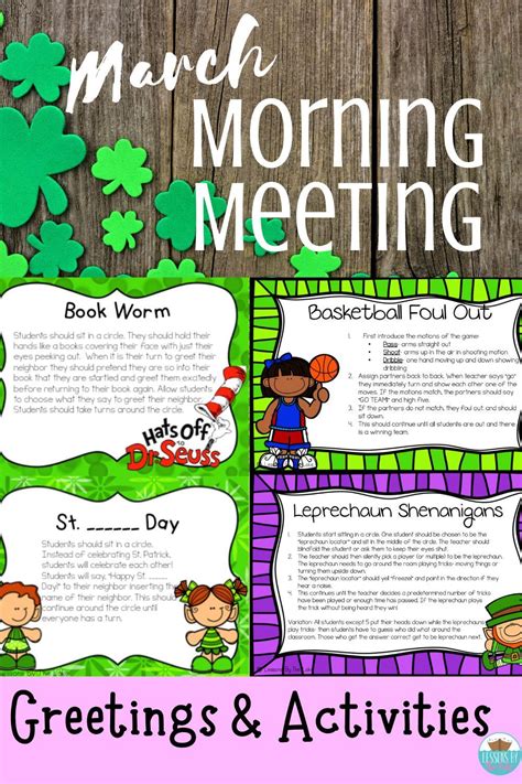 Morning Meeting Greetings And Activities Fun And Simple Ideas To Use In