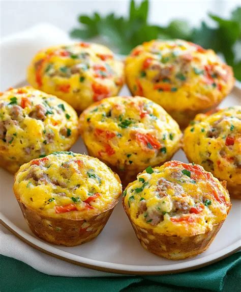 Easy Sausage Breakfast Muffins Recipe
