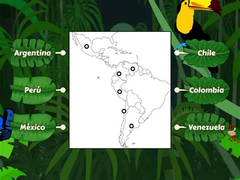 Identifica A Los Pa Ses De Am Rica Latina Diagrama Con Etiquetas