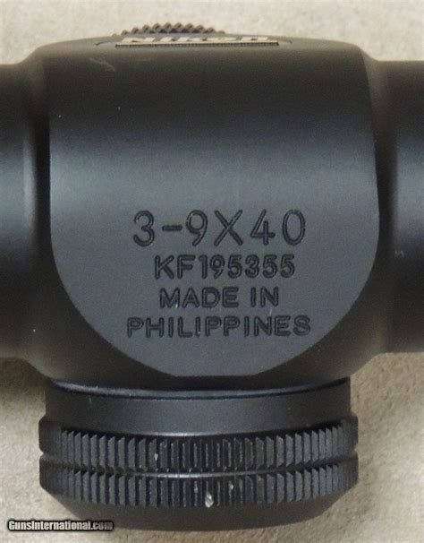 Nikon Monarch Ucc 3 9x40 Matte Riflescope Butler Creek Flip Caps