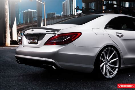 Cls 63 Amg By Renntech With Vossen Cvts Is Heavenly Hellish Video Autoevolution