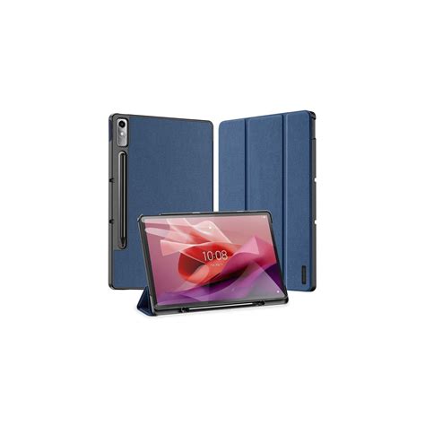 Dux Ducis Lenovo Tab P12 Domo Series Trifold Fodral Blå Elgiganten