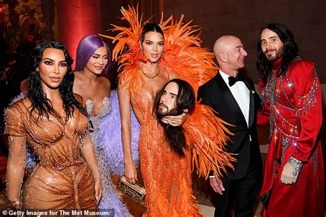 Jeff Bezos keeps up with the Kardashians at the Met Gala | Daily Mail ...