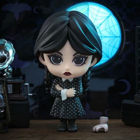 Wednesday Cosbaby Collectible Figure By Hot Toys