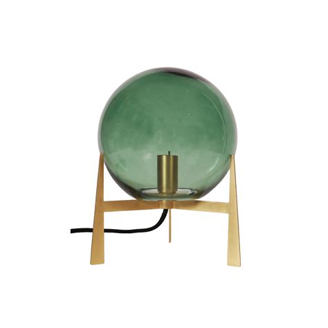 PR Home Milla lámpara de mesa alto 28 cm oro verde Lampara es