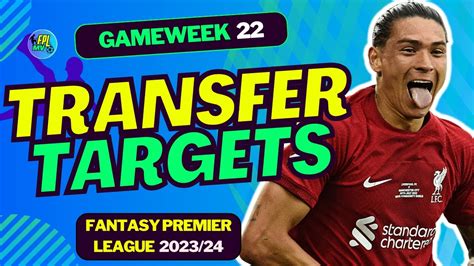 Fpl Gw My Transfer Targets List Fantasy Premier League