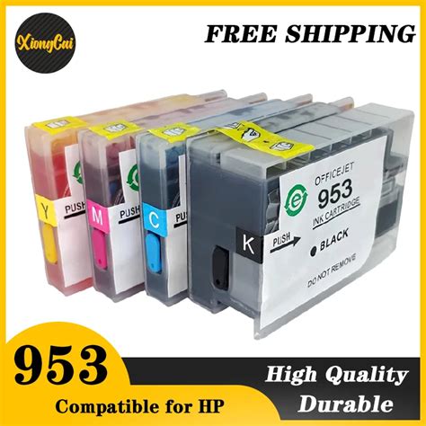 New 953xl Refillable Ink Cartridge For Hp 953 Hp953 For Officejet Pro 8702 7720 7730 7740