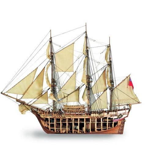 148 Hms Bounty Wooden Model Ship Kit