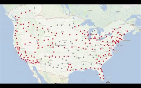 Tesla Maps Out Supercharger Network, Speeds Up Charging