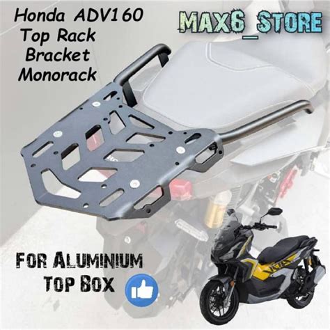 Honda ADV160 Top Rack Monorack Bracket Box Rack Tail Luggage Holder