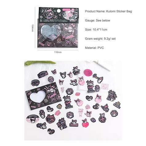 Jual Kiandaa Pcs Sticker Pack Motif Sanrio Bahan Pvc Waterproof