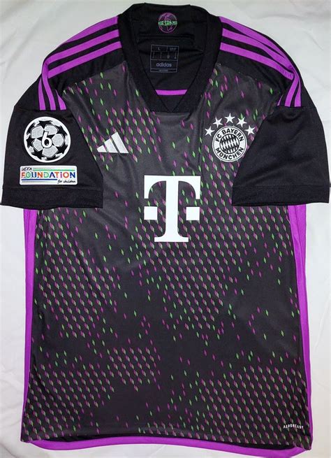 New Season Bayern Munich Away Football Shirt 2023 2024 Sponsored By