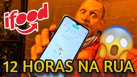 12 HORAS FAZENDO IFOOD ENTREGADOR valeu á pena VLOG o curioso