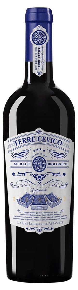 Terre Cevico Merlot Appassite Organic Supervin Dk