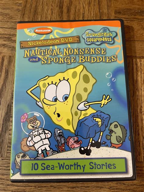 Spongebob Squarepants Nautical Nonsense And Sponge Buddies Dvd Dvds And Blu Ray Discs