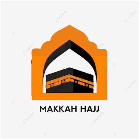 Desain Logo Haji Mekkah Logo Mekah Logo Haji Logo Islamic Png