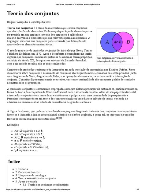 Teoria Dos Conjuntos Set Mathematics Axiom