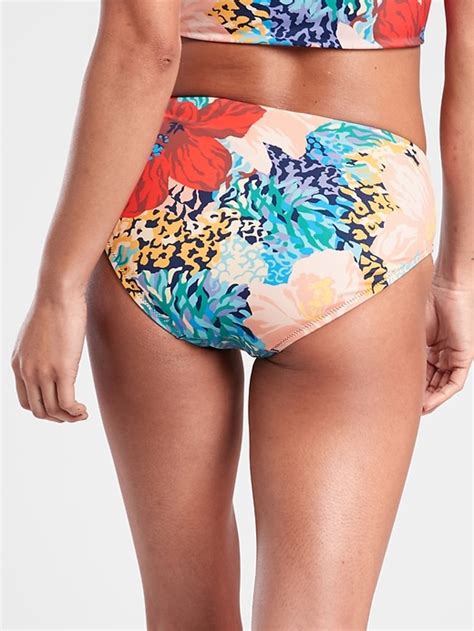 Clean Full Printed Bikini Bottom Athleta