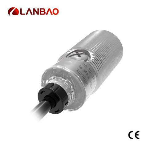 Lanbao Metal Diffuse Reflection Cm Vdc Npn Infrared Led