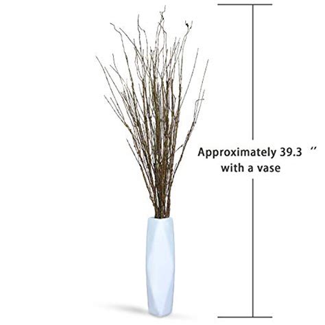 Misswarm Pcs Artificial Twigs Curly Willow Branches Inches