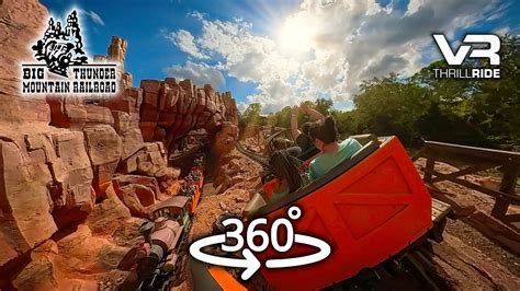 Vr Big Thunder Mountain Railroad Vr Roller Coaster Onride Pov Walt