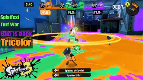 Splatoon 3 Splatfest Tricolor Turf War Epic Battle Is Back Trigger