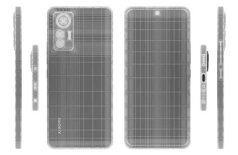 Xiaomi 12 Lite Black - 3D Model by Rever_Art