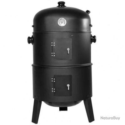 Barbecue Grill Fumoir Charbon De Bois En Fumeur Fumoirs