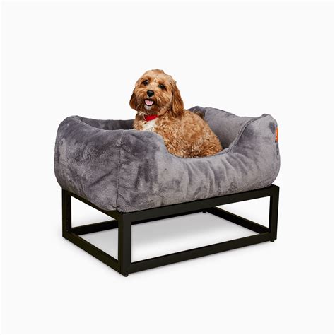 The FÜzi Elevated Dog Bed Modern Dog Beds Aesthetic Dog Beds