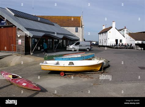 Mudeford Quay Christchurch Dorset Stock Photo Alamy