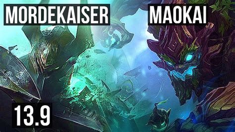 Morde Vs Maokai Top Kr Master Youtube