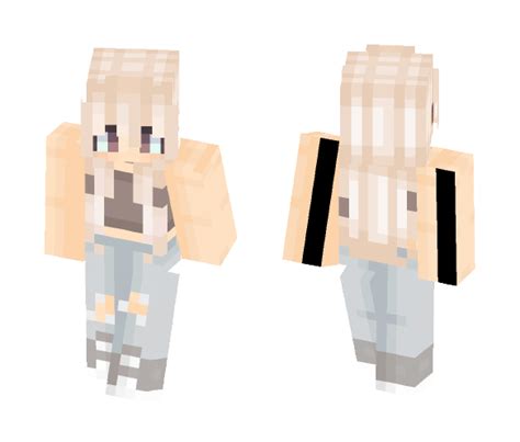 Get Platinum Blonde Minecraft Skin For Free Superminecraftskins