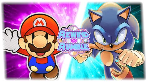 Archie Sonic Vs Paper Mario By Beelzebubuwu On Deviantart