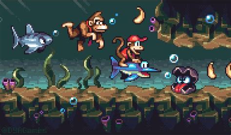 DYA Games DYAGames Twitter Donkey Kong Country Cool Pixel Art