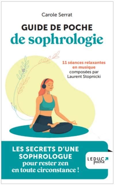 Livre Guide De Poche De Sophrologie S Ances Relaxantes En