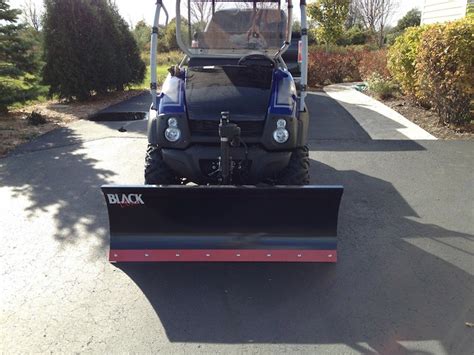 Blackline 60" Electric lift UTV/ATV Snow Plow - Kawasaki Mule 610 XC ...