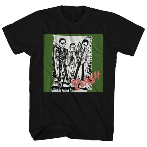 The Clash T-Shirt | Debut Album Sketch The Clash Shirt