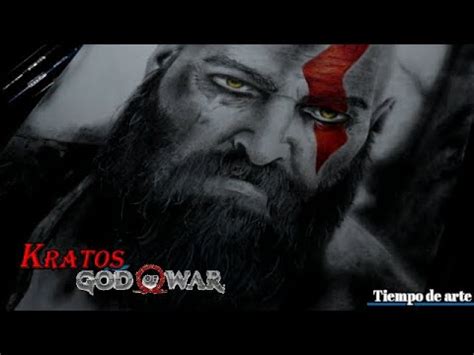 C Mo Dibujar A Kratos God Of War How To Draw Kratos Youtube