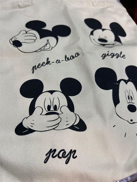 Micky Mouse Th Anniversary Tote Bag Women S Fashion Bags Wallets