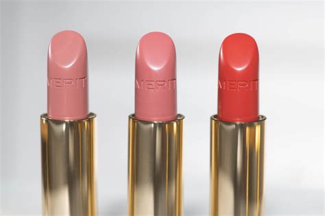 Merit Signature Lip Lipstick Review Sun Kissed Blush
